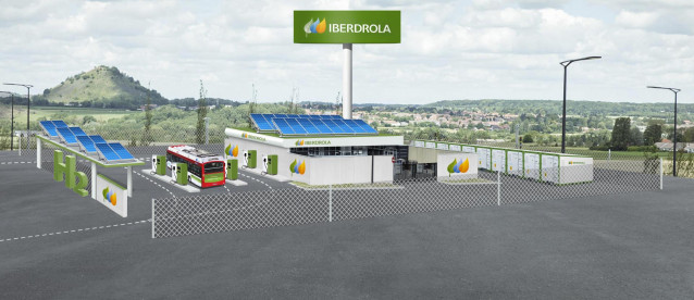 Prototipo de la estación de hidrógeno de Iberdrola