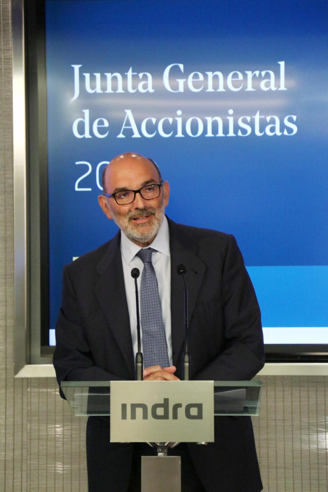 Archivo - Fernando Abril-Martorell, presidente de Indra