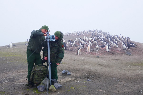 Militares del Ejército de Tierra en la Campaña Antártica