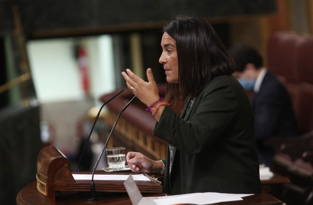 Archivo - La diputada de Ciudadanos, María del Carmen Martínez Granados, interviene en una sesión plenaria en el Congreso de los Diputados