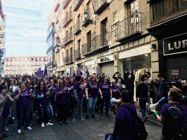 Archivo - Manifestación 8M en Toledo