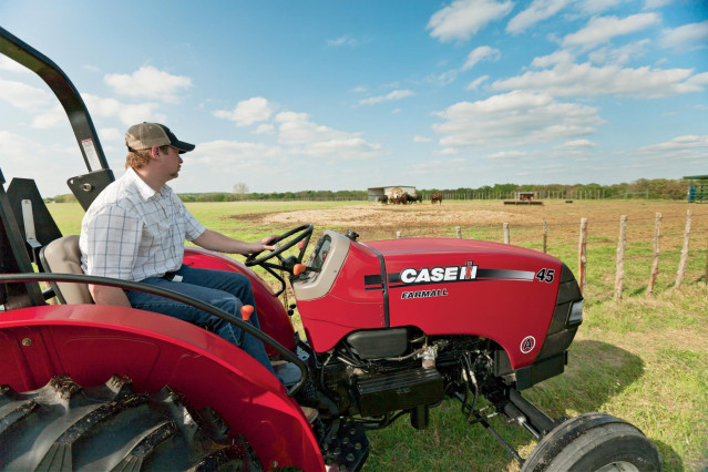 Archivo - Tractor de Case IH (CNH Industrial).