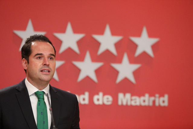 El vicepresidente de la Comunidad de Madrid, Ignacio Aguado.