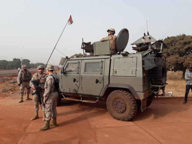 Archivo - Militares españoles en Malí