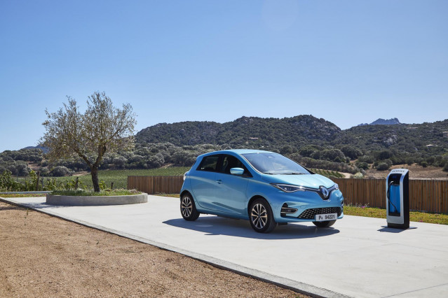 Archivo - Imagen del Renault ZOE.