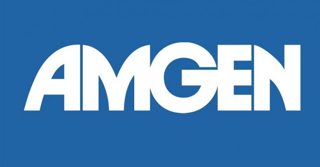 Logo de Amgen.