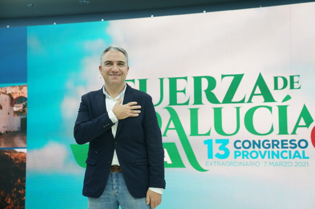 Elías Bendodo, reelegido presidente del PP de Málaga