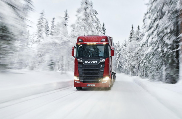 Vehículo de Scania.
