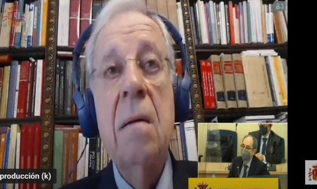Jaime Ignacio del Burgo declara en el juicio por la supuesta caja B del PP