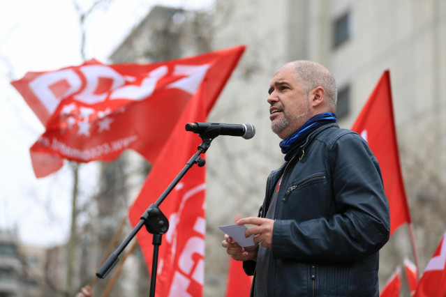 Archivo - El secretario general de CCOO, Unai Sordo