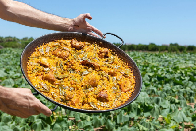 Imagen de una paella