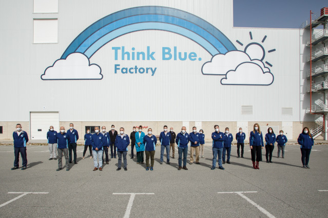 Equipo de 'Think Blue. Factory' de Volkswagen Navarra