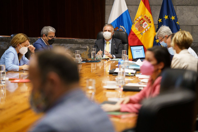 Sesión del Consejo de Gobierno de Canarias