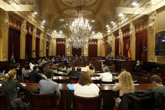 Archivo - Sesión plenaria en el Parlamento de Baleares, en Palma de Mallorca