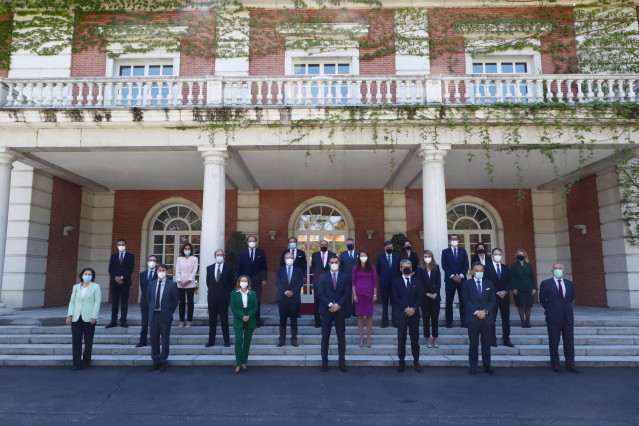 La Junta de Gobierno de AmChamSpain, recibida en la Moncloa por el Presidente del Gobierno, Pedro Sánchez