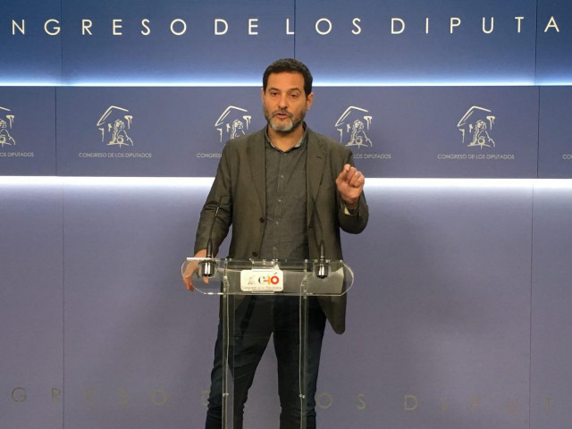 Archivo - El diputado de En Comú Josep Vendrell en el Congreso