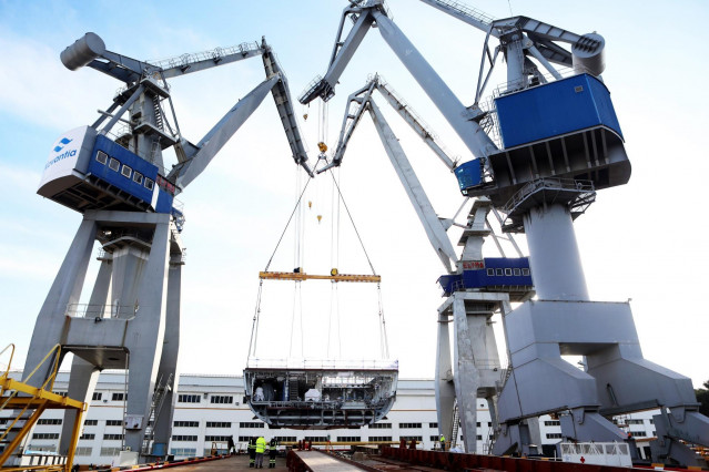 Navantia San Fernando pone la quilla a la quinta corbeta para Arabia