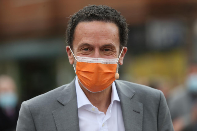 El candidato de Ciudadanos (Cs) a la Presidencia de la Comunidad, Edmundo Bal.