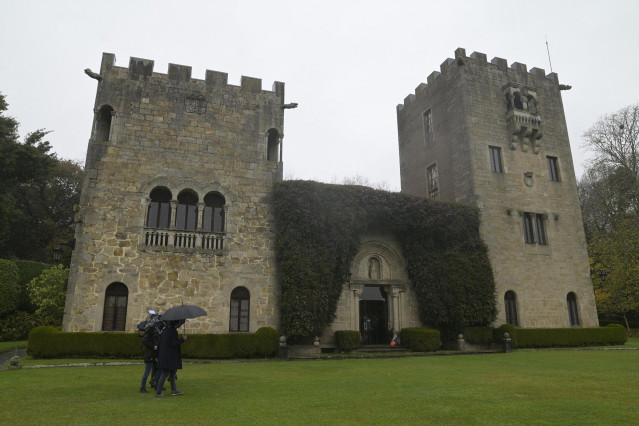 Archivo - Pazo de Meirás el día de su devolución al Estado, en Sada, A Coruña, Galicia, (España), a 10 de diciembre de 2020