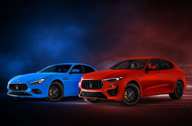 Vehículos de la nueva F Tributo de Maserati.