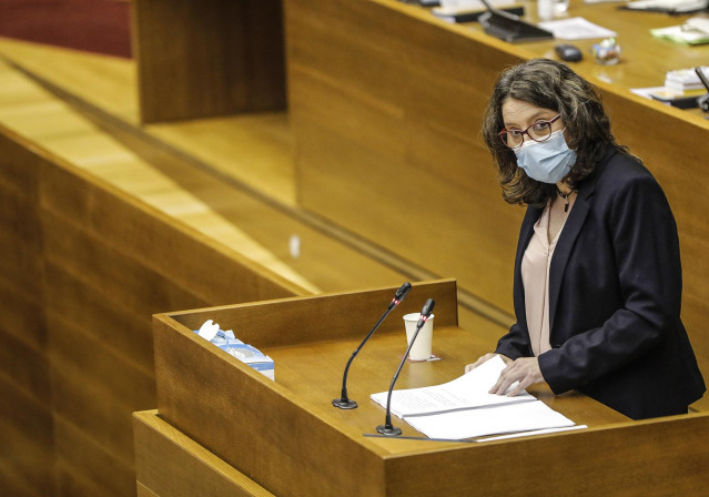 La vicepresidenta de la Generalitat y consellera de Políticas de Igualdad, Mónica Oltra
