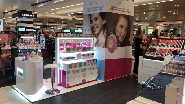 Espacio de Foreo en El Corte Inglés