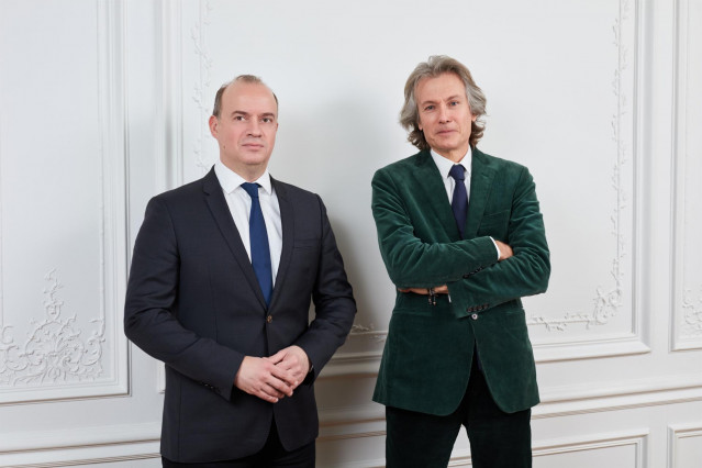 El presidente de Lonvia Capital, Cyrille Carriére, y François Badelon