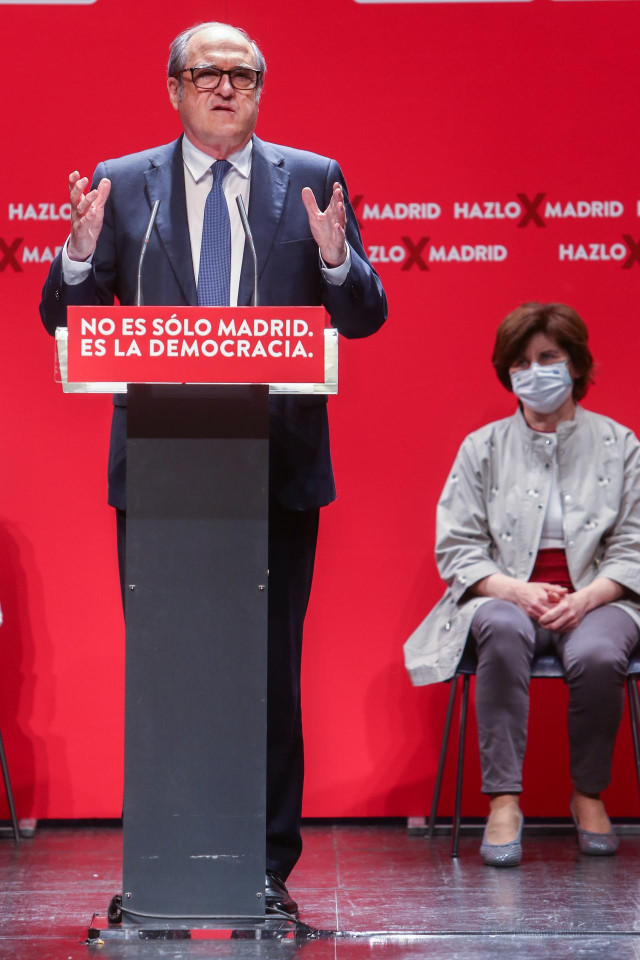El candidato socialista a la Presidencia de la Comunidad de Madrid, Ángel Gabilondo, en una imagen de archivo