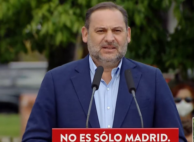 El secretario de Organización del PSOE y ministro de Transportes, Movilidad y Agenda Urbana, José Luis Ábalo