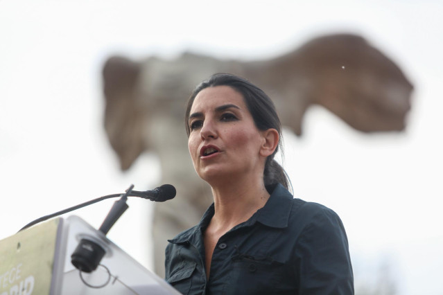 La candidata de Vox a la Presidencia de la Comunidad de Madrid, Rocío Monasterio.