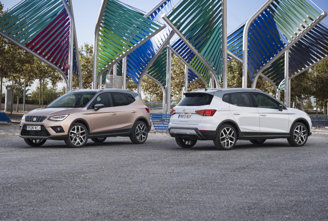 Archivo - Versiones 'GO2' del Seat Arona.