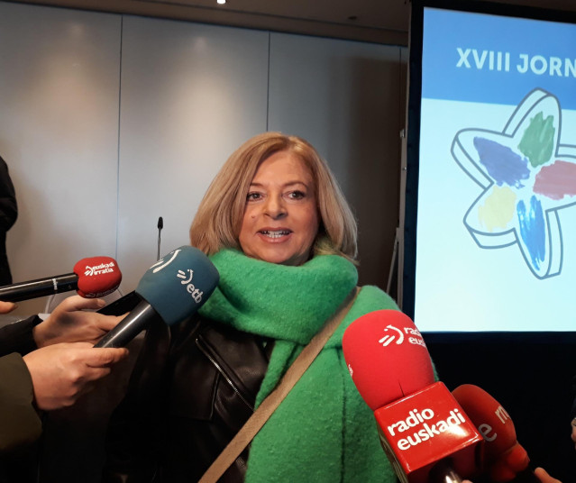 Archivo - La presidenta de Covite, Consuelo Ordóñez
