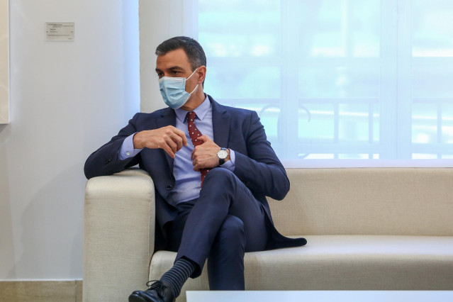 El presidente del Gobierno, Pedro Sánchez