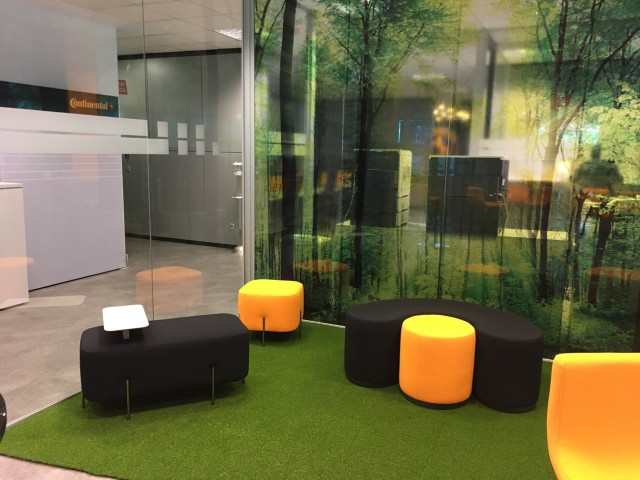 Oficina de Continental en Madrid