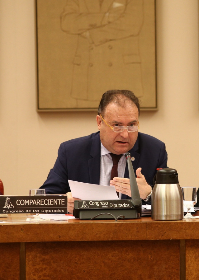 El exjefe de la UDEF, José Luis Olivera, en una comparecencia en el Congreso