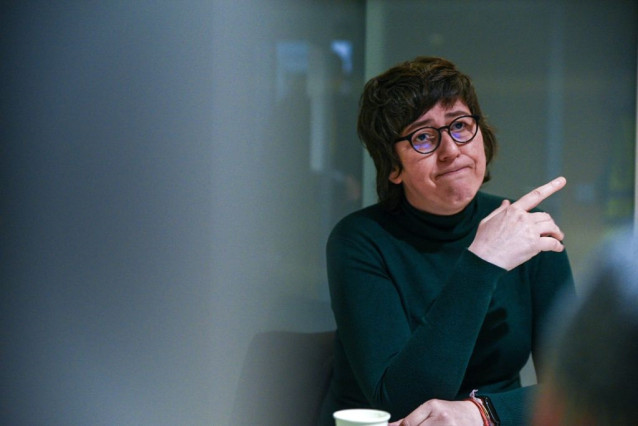 Archivo - La coordinadora de Podem, Pilar Lima, en una entrevista con Europa Press