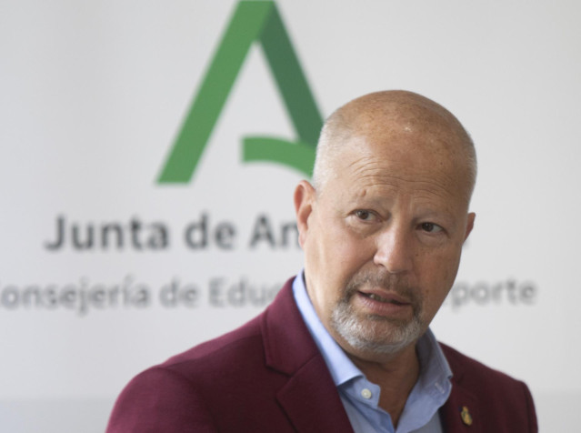 El consejero de Educación y Deporte, Javier Imbroda.