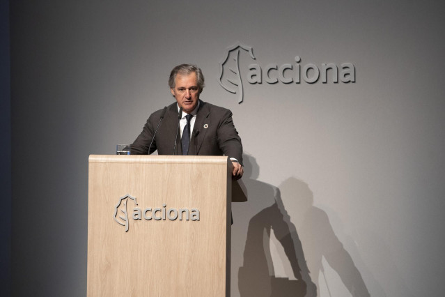 Archivo - El presidente de Acciona, José Manuel Entrecanales