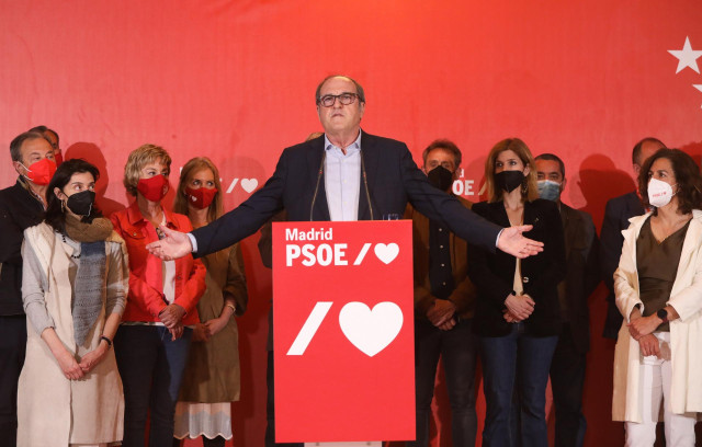 El candidato del PSOE a la Presidencia de la Comunidad de Madrid, Angel Gabilondo