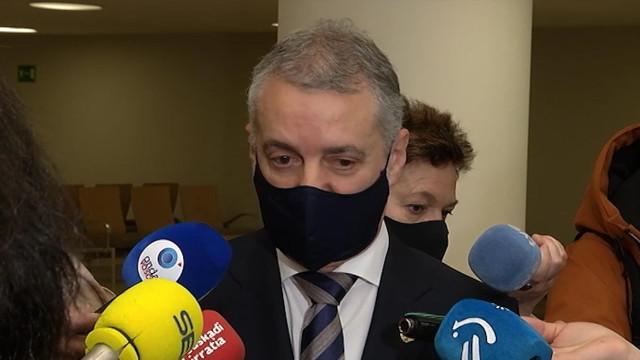 El lehendakari, Iñigo Urkullu