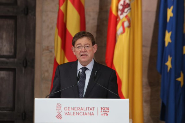 Archivo - El presidente Ximo Puig
