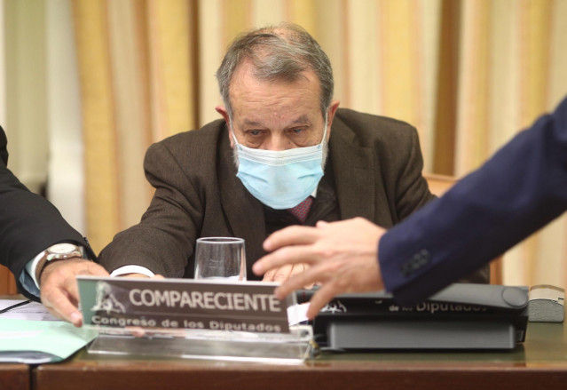 Archivo - El Defensor del Pueblo en funciones, Francisco Fernández Marugán, preside la Comisión Mixta de Relaciones con el Defensor del Pueblo en el Congreso de los Diputados, en Madrid, (España), a 26 de noviembre de 2020. Fernández utilizará su interven