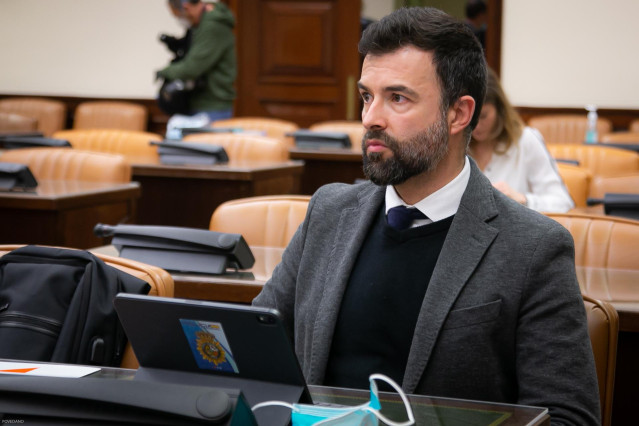 Archivo - EL diputado Pablo Cambronero
