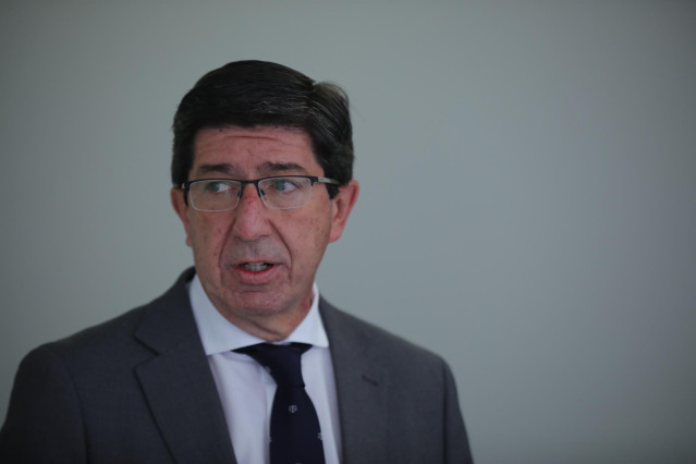 Imagen de archivo el vicepresidente de la Junta y coordinador autonómico de Cs,  Juan Marín.