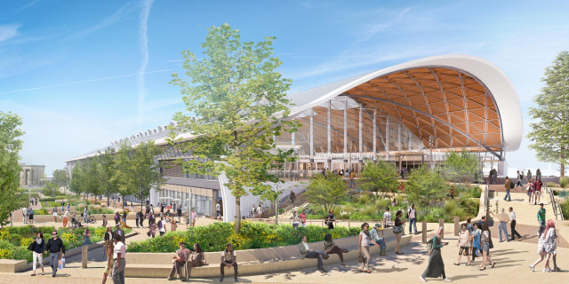 Futura estación de tren en Birmingham