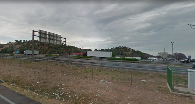 Archivo - La AP-7 a su paso por Sagunto