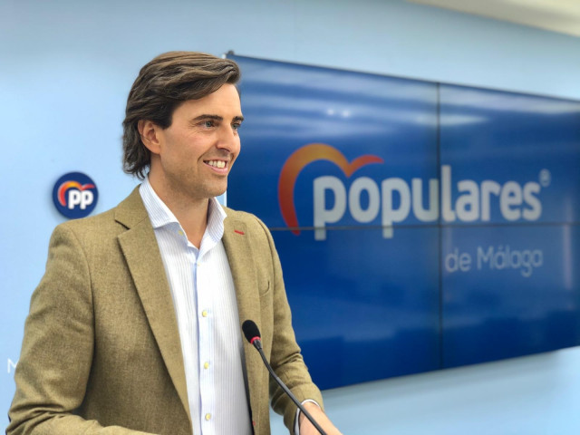 El vicesecretario de Comunicación del PP y diputado nacional por Málaga, Pablo Montesinos, en una imagen del 6 de mayo.
