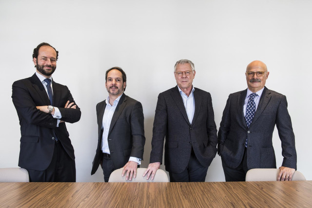 Archivo - Socios de Aurica Capital, de izquiera a derecha: Raúl Rodríguez, Iván Plaza, Ferrán Conti y Ramón Mas.