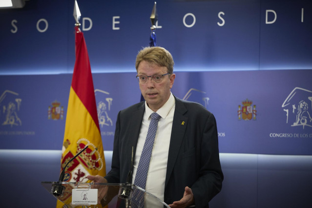 El portavoz del PDeCAT en el Congreso, Ferran Bel
