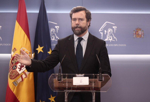 El portavoz de Vox en el Congreso, Iván Espinosa de los Monteros